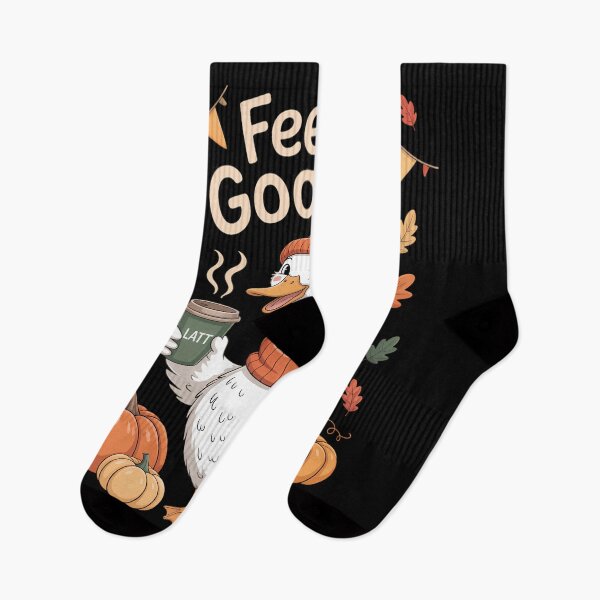 Item preview, Fall Goose Pumpkin Spice Coffee Latte Autumn designed and sold by Turbotine.