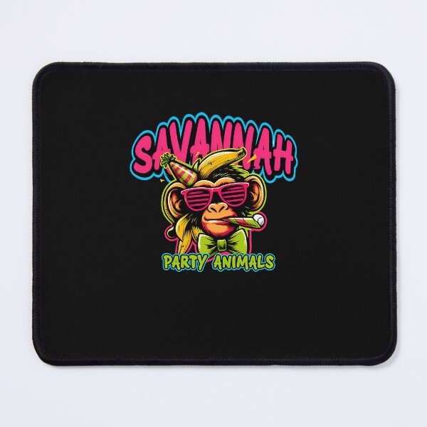 Item preview, Savannah Party Animals Funny Baseball Banana Matching Banana Party Animals Baseball Season designed and sold by DylanKerluke.