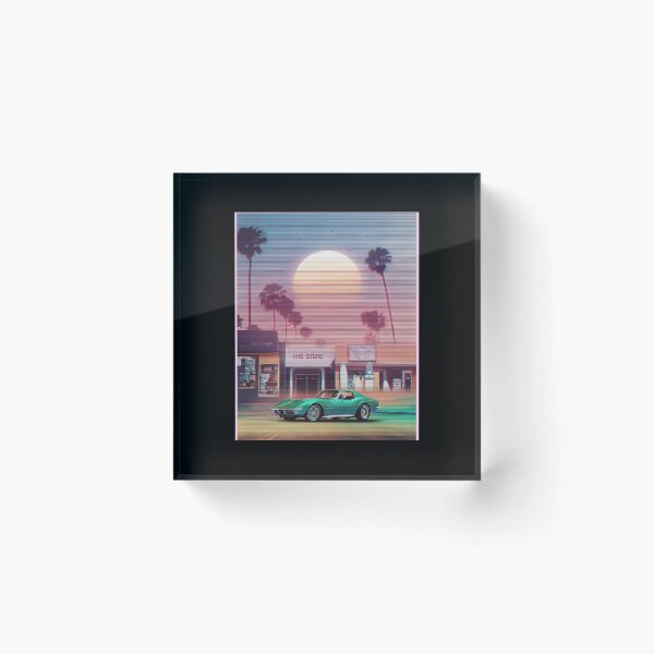 Item preview, Synthwave Sunset Drive Graphic 		 designed and sold by muajlffmish23.