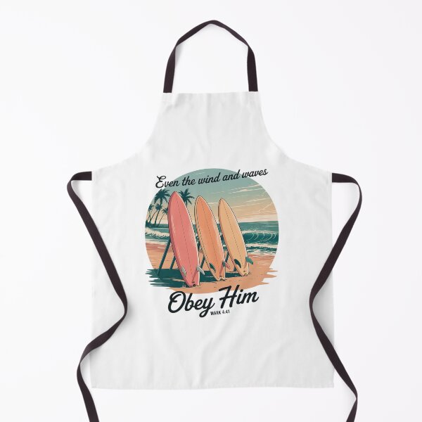Item preview, Even The Wind And Waves Obey Him Christian Surfing Ocean designed and sold by August4Laughs25.