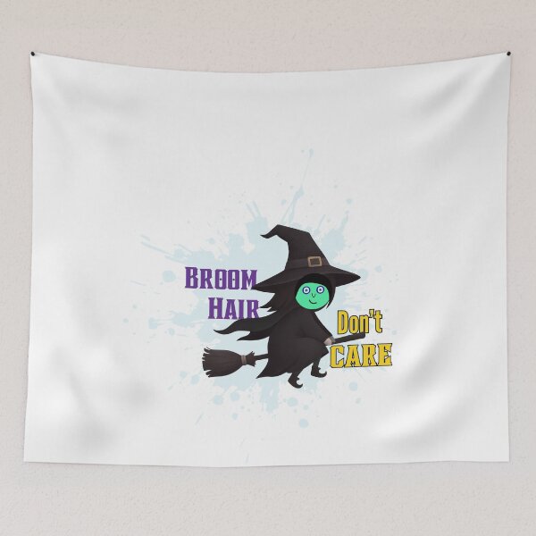 Item preview, Broom Hair Don’t Care Funny Style Shirt designed and sold by Stylecart.