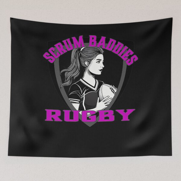 Item preview, Scrum Baddies Shield designed and sold by DylanKerluke.