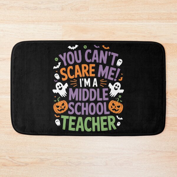 Item preview, Funny Halloween Middle School Teacher designed and sold by CookWorldLaughs.