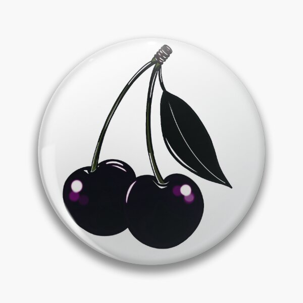 Artikelvorschau, Dark Cherry Duo – Minimale Pop-Fruit-Kunst entworfen und verkauft von Sklines Art | Mrz Danelli.
