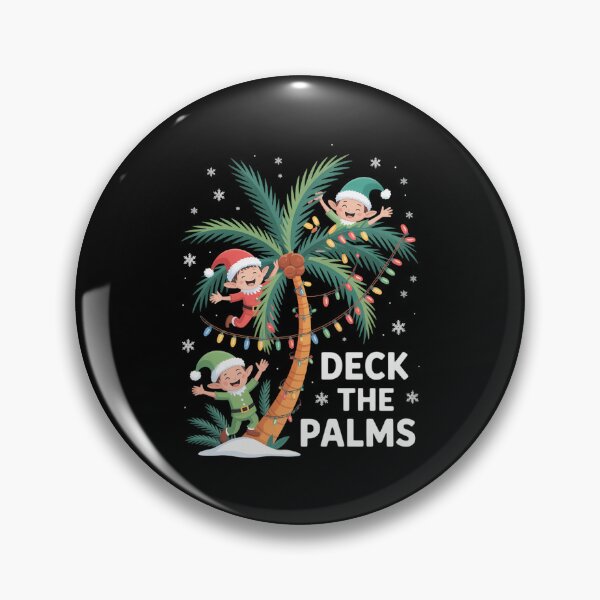 Item preview, Christmas July Elves Deck The Palm Funny Xmas Men Women Kids designed and sold by LeeEvans222.