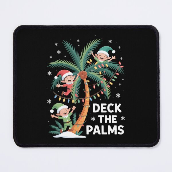 Item preview, Christmas July Elves Deck The Palm Funny Xmas Men Women Kids designed and sold by LeeEvans222.