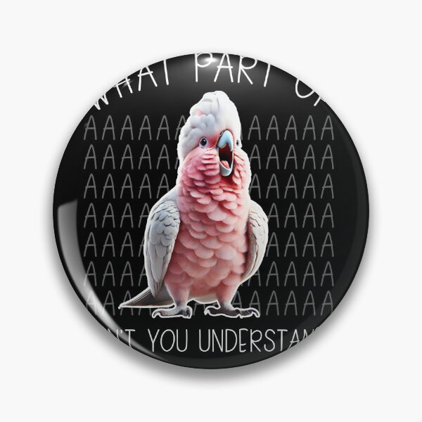Item preview, Funny Cockatoo Galah Parrot Birb Meme designed and sold by Kimberley King Art  King Art.