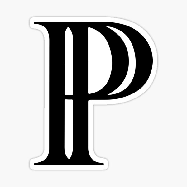 Artikel-Vorschau von PVRIS Logo (P) leuchtet, designt und verkauft von Dunn Graphics.