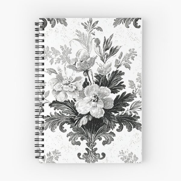 Item preview, Decoupage Vintage Flower Monochrome Damask 1900 Victorian designed and sold by GrinGalore.
