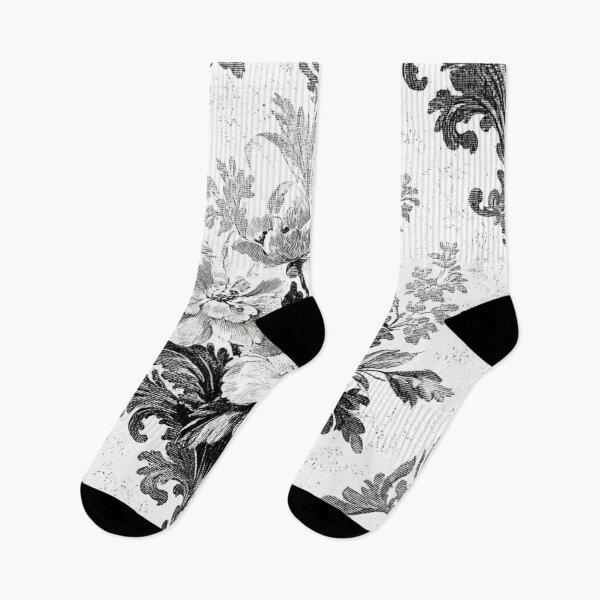 Item preview, Decoupage Vintage Flower Monochrome Damask 1900 Victorian designed and sold by GrinGalore.