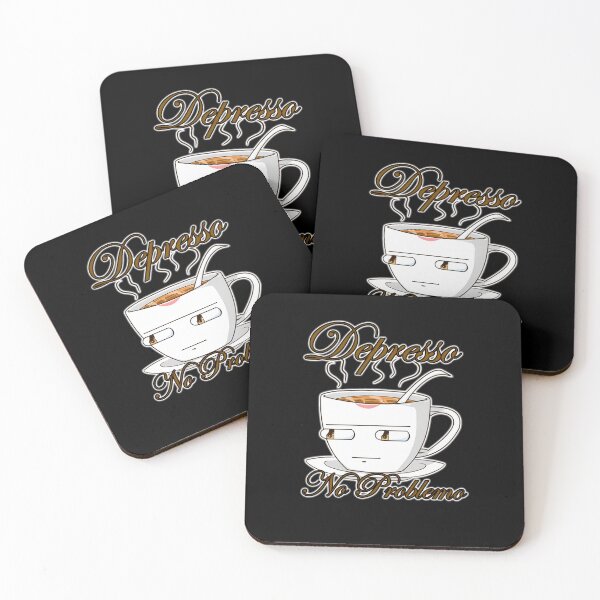 Item preview, funny coffe depresso no problemo  	 designed and sold by gizxlngv44.