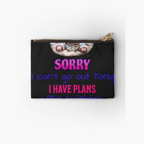 Item preview, French Bulldog Sorry I Can't Go Out Tonight | Funny Introvert PJs Telly & Ice Cream Homebody Comfort  designed and sold by ArtisticDesignsbyLinda.