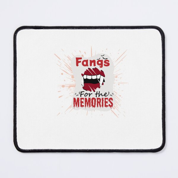Item preview, Fangs for the Memories Funny Vampire Humor  designed and sold by Stylecart.