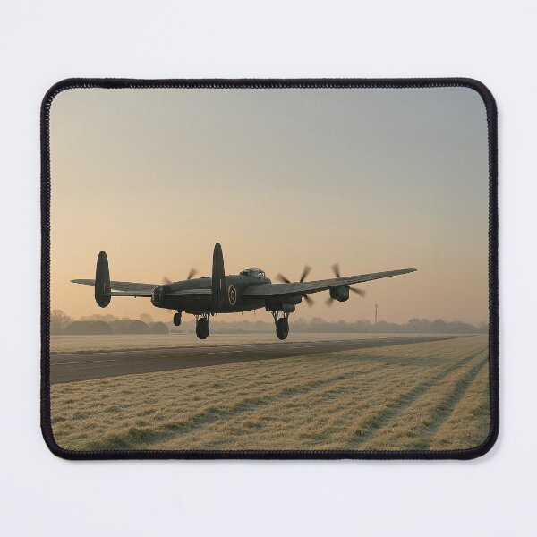 Item preview, Lancaster Bomber Winter Return designed and sold by Airpower Art.