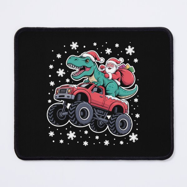 Item preview, Christmas Monster Truck Dino Santa Xmas designed and sold by JonBarnes22.