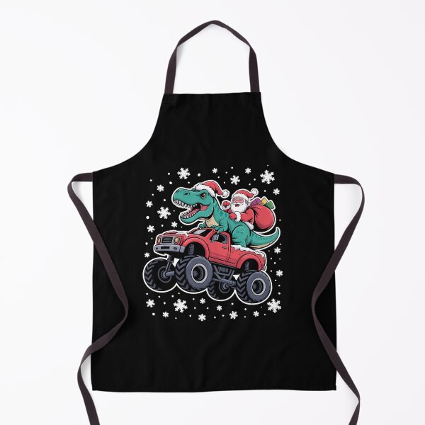 Item preview, Christmas Monster Truck Dino Santa Xmas designed and sold by JonBarnes22.