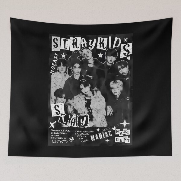 Item preview,  Stray Kids 5 Star Comeback Poster Kpop Boy Group Bang Chan Lee Know Changbin Hyunjin Han Felix Seungmin Jeongin designed and sold by MichelleRoche.