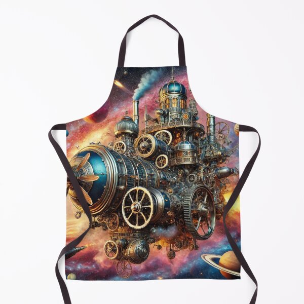 Item preview, Steampunk Spaceship – Fantastic poster between retro technology and vision of the future designed and sold by Eric Nagel.