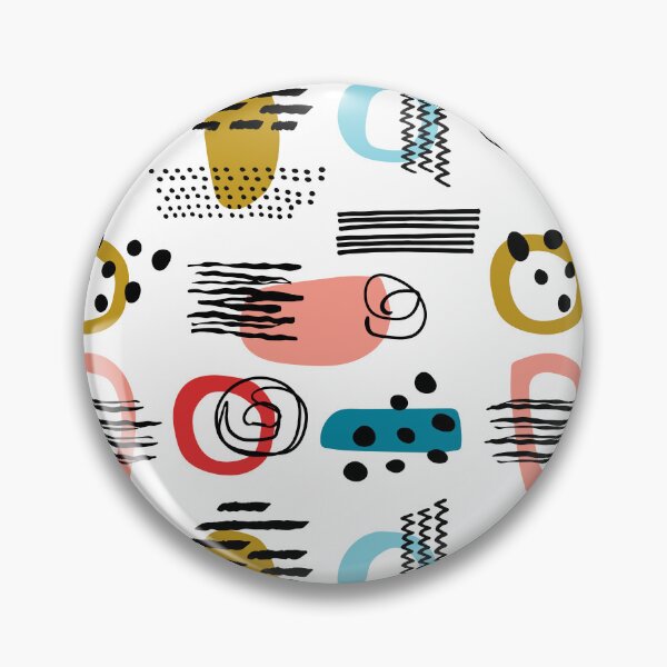 Item preview, Playful abstract pattern designed and sold by SweetberryHouse.