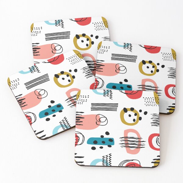Item preview, Playful abstract pattern designed and sold by SweetberryHouse.