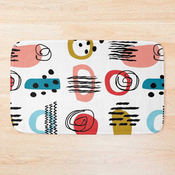 Item preview, Playful abstract pattern designed and sold by SweetberryHouse.