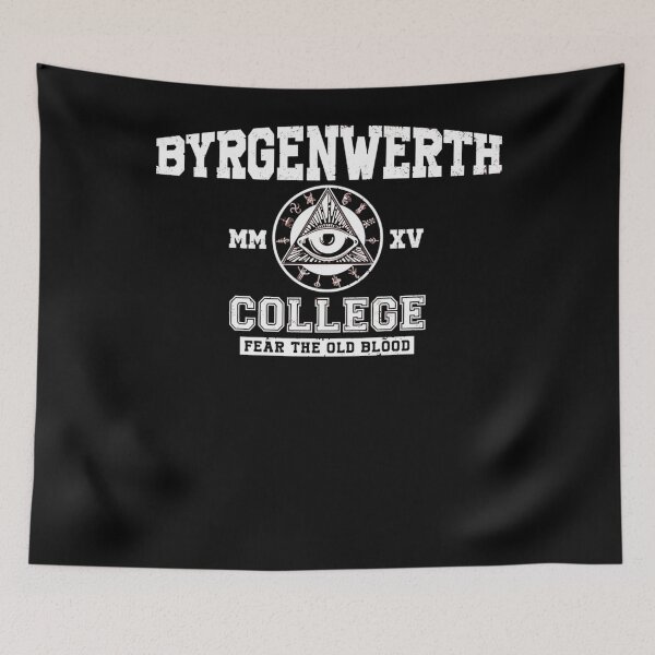 Artikelvorschau, Byrgenwerth College Fear The Old Blood (Weißer Text) entworfen und verkauft von GiovanWeijland.