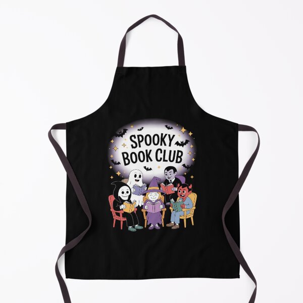 Item preview, Ghost Spooky Book Halloween School Teacher Librarian Reader designed and sold by CookWorldLaughs.