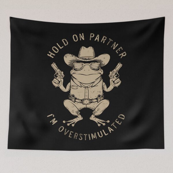 Item preview,  Hold-On-Partner-Im-Overstimulated designed and sold by MichelleRoche.