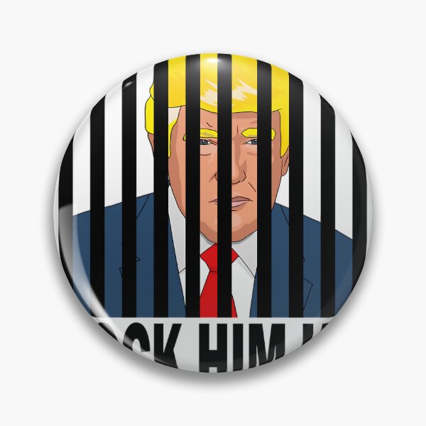Item preview, Anti Trump Lock Him Up 	 	 designed and sold by ujucriavag85.