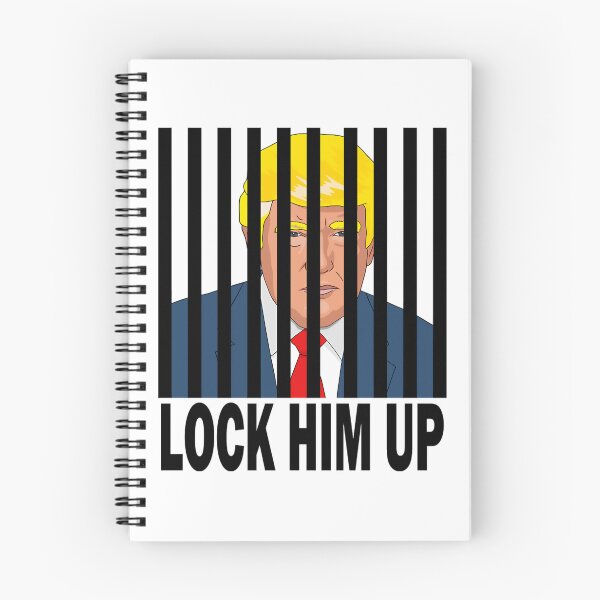 Item preview, Anti Trump Lock Him Up 	 	 designed and sold by ujucriavag85.