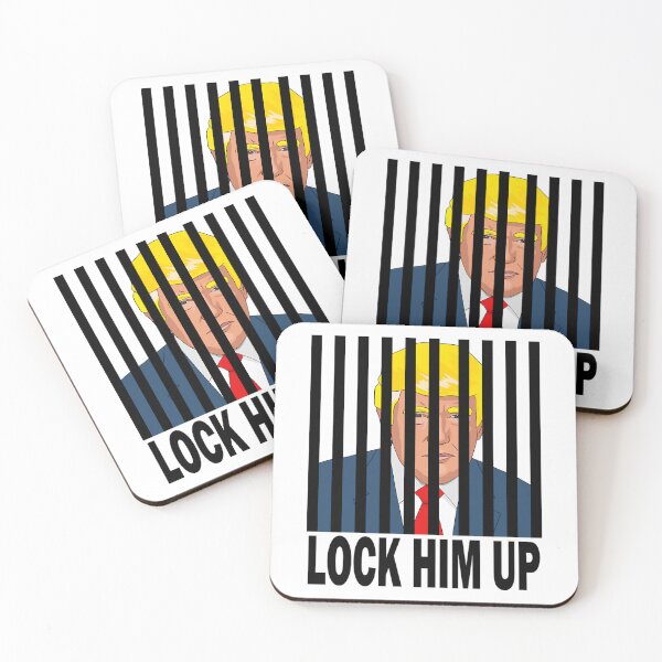 Item preview, Anti Trump Lock Him Up 	 	 designed and sold by ujucriavag85.