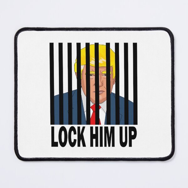 Item preview, Anti Trump Lock Him Up 	 	 designed and sold by ujucriavag85.