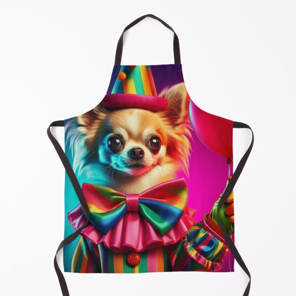 Item preview, Cute clown chihuahua dog designed and sold by Dogandesighn.