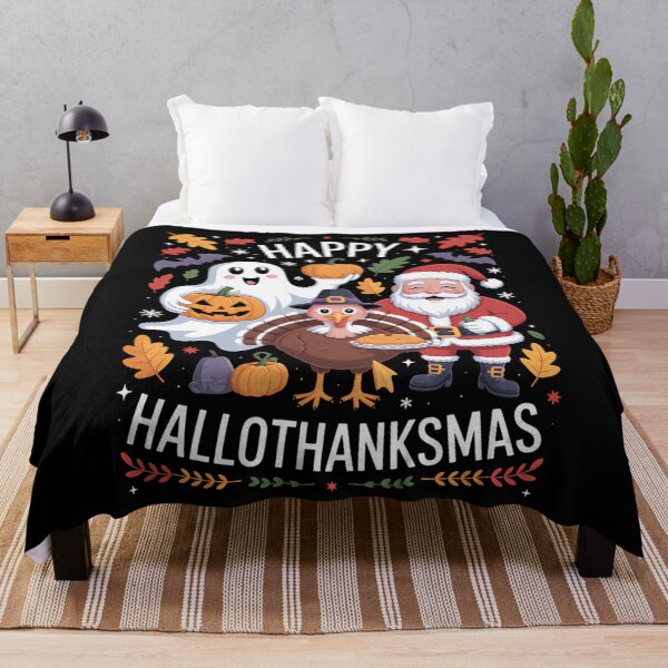 Item preview, Ghost Turkey Pumpkin Christmas Halloween designed and sold by DoorwayThreads.