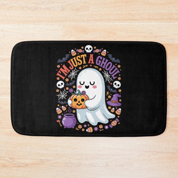 Item preview, Halloween  Cute Ghost designed and sold by DoorwayThreads.