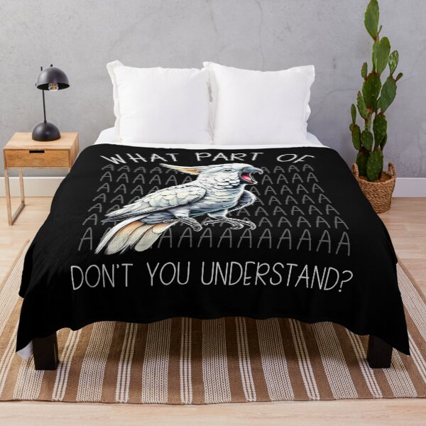 Item preview, Funny Cockatoo Parrot Birb Meme designed and sold by Kimberley King Art King Art.