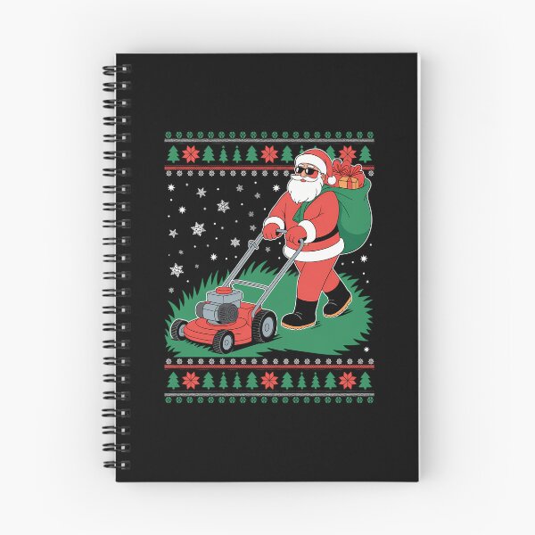 Item preview, Christmas Santa Claus Mowing Lawn Ugly Christmas designed and sold by JulienAureo.