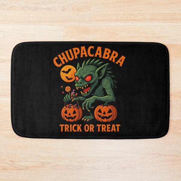 Item preview, Funny Chupacabra Trick or Treat Halloween Cartoon Design designed and sold by Weorus.