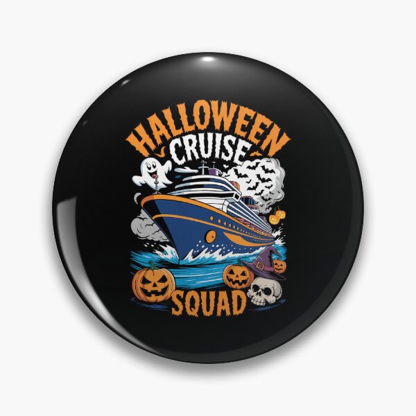 Item preview, Halloween Cruise Squad Pumpkin designed and sold by DoorwayThreads.