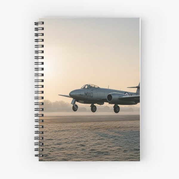 Item preview, Gloster Meteor Winter Arrival designed and sold by Airpower Art.