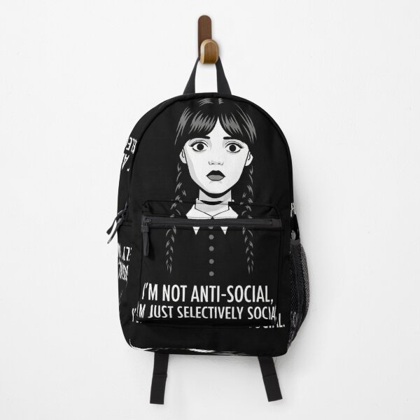 Item preview, I m not anti-social, i m just selectively social designed and sold by WednesdayAndYou.