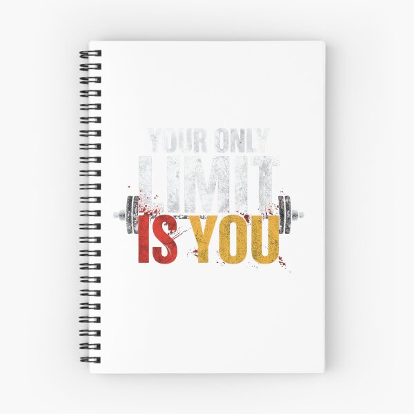 Item preview, Your Only Limit is You – Motivational Fitness Quote designed and sold by J0b4t.