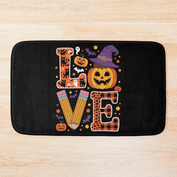 Item preview, Halloween Fall Teacher Messy Bun Cute designed and sold by DoorwayThreads.