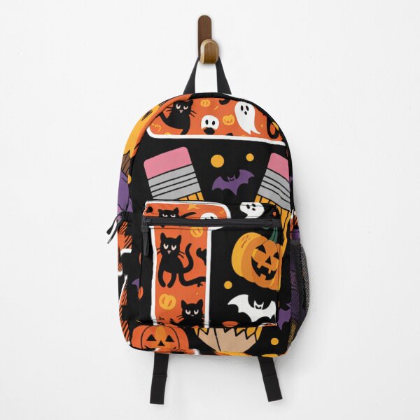 Item preview, Halloween Fall Teacher Messy Bun Cute designed and sold by DoorwayThreads.