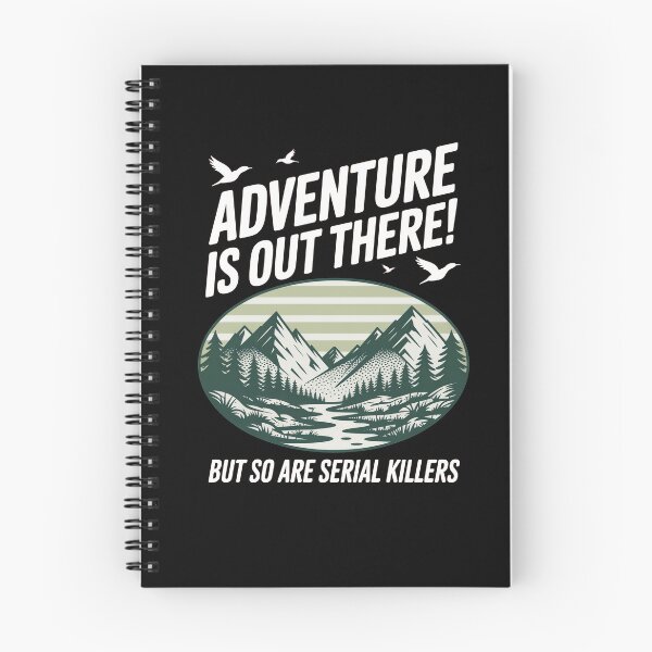 Item preview, Adventure Is Out There Serial Killers designed and sold by MooonTees.