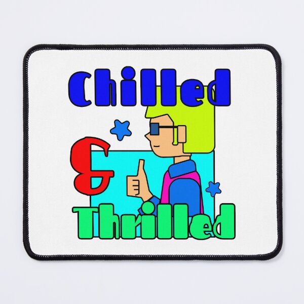 Item preview, Chilled & Thrilled Cartoon Sticker | Cool Retro Pop Design designed and sold by rockstar5096.