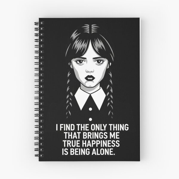 Item preview, I find only thing that brings me happiness is being alone designed and sold by WednesdayAndYou.