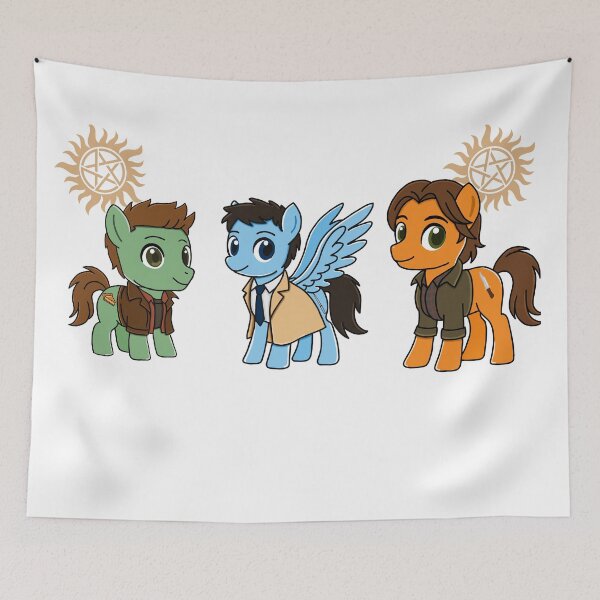 Item preview, My little Supernatural Pony 2  designed and sold by TineHunterArt.