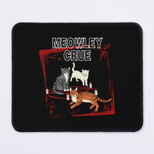 Item preview, Meowley Crue Motley Crue Funny Cat Satan designed and sold by annastynmp.