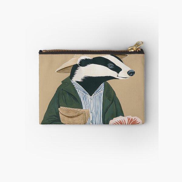 Item preview, The Cozy Cottagecore Badger designed and sold by bapupa.
